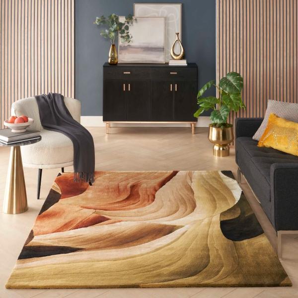 Nourison Prismatic Multicolor Indoor Only Abstract Rug PRS38 Home