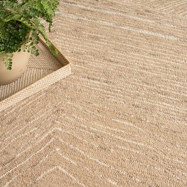 Nourison Pure Angles Camel Indoor Only Abstract Rug ANG01