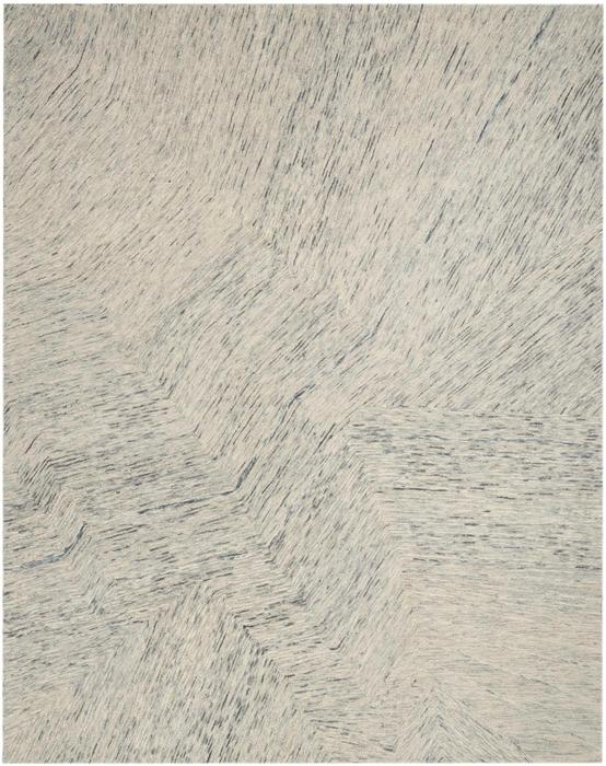 Nourison Pure Angles Grey Indoor Only Abstract Rug ANG01