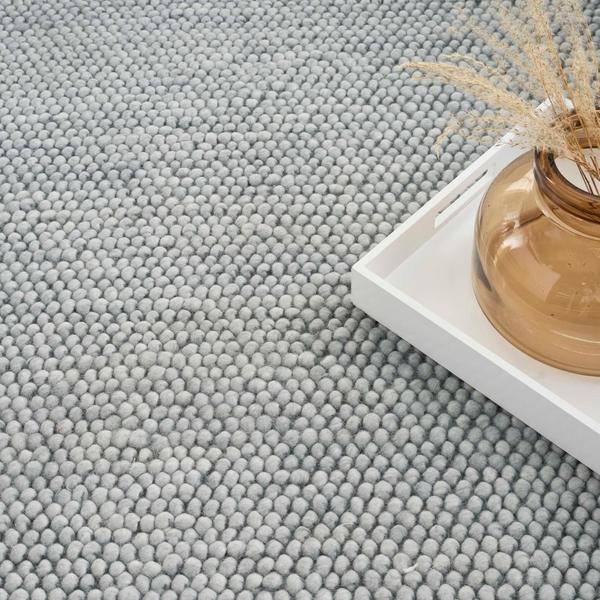 Nourison Pure Knots Denim Indoor Only Solid Rug KNT01