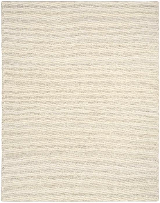 Nourison Pure Knots Ivory Indoor Only Solid Rug KNT01