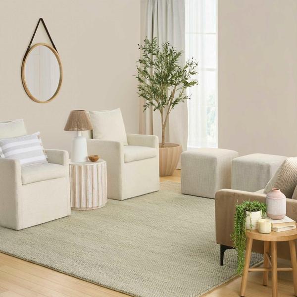 Nourison Pure Knots Sage Indoor Only Solid Rug KNT01