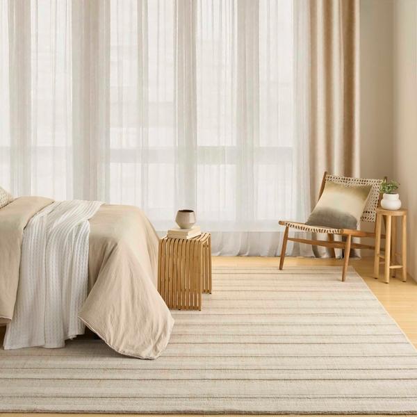 nourison Pure Multi Weave Camel Indoor only Solid Rug MTW01