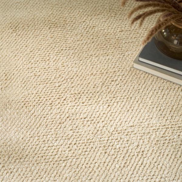 Nourison Pure Rows Ivory Beige Indoor Only Geometric Rug ROW01