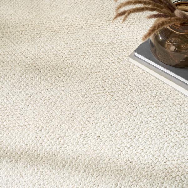 Nourison Pure Rows Ivory Indoor Only Geometric Rug ROW01