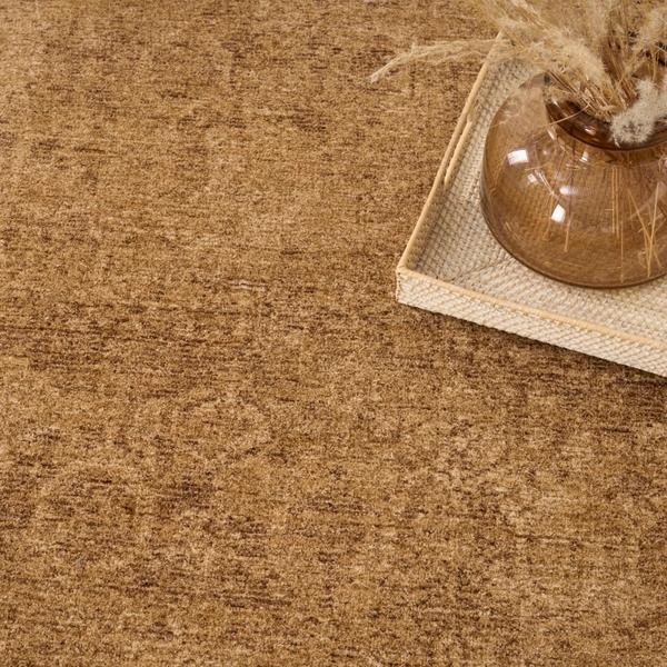 Nourison Pure Shades Latte Indoor Only Persian Rug SAD01