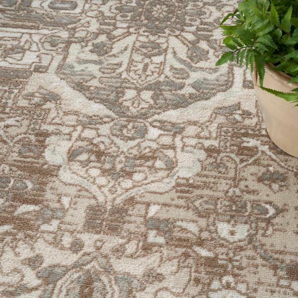 Nourison Quarry Beige Indoor Only Persian Rug QUA05 Home