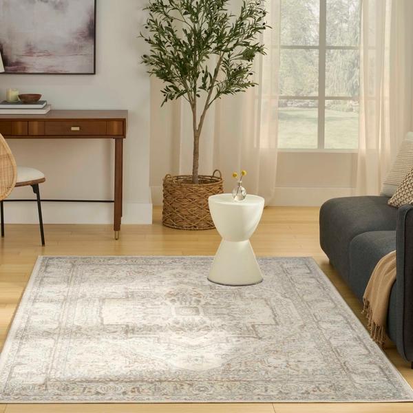 Nourison Quarry Beige Indoor Only Persian Rug QUA18