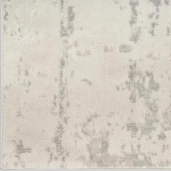 nourison Quarry Cream Grey Indoor only Abstract Rug QUA01 Home