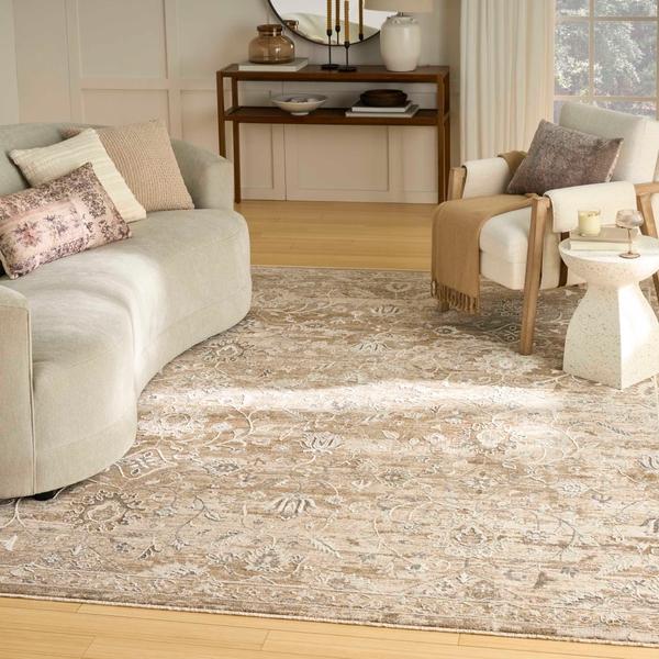 Nourison Retreat Beige Indoor Only Persian Rug RET01