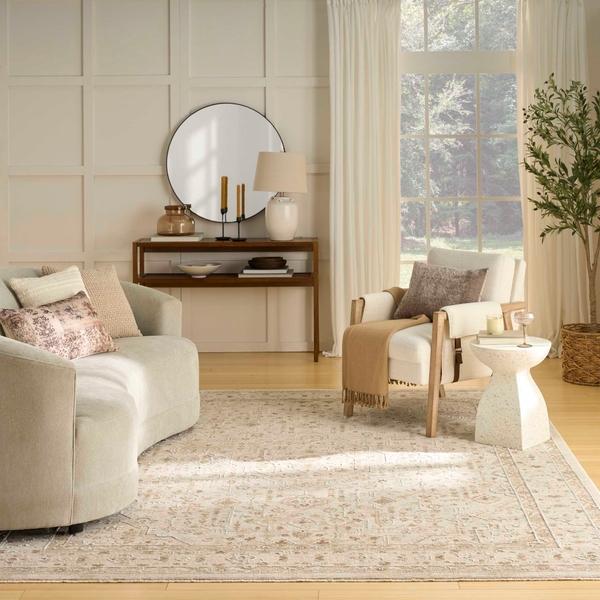 nourison Retreat Beige Indoor only Persian Rug RET02