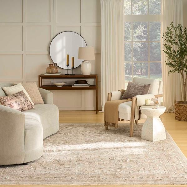 nourison Retreat Beige Indoor only Persian Rug RET03