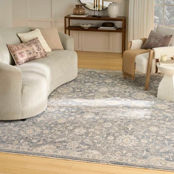 Nourison Retreat Blue Indoor Only Persian Rug RET01