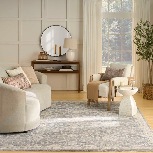 nourison Retreat Blue Indoor only Persian Rug RET01