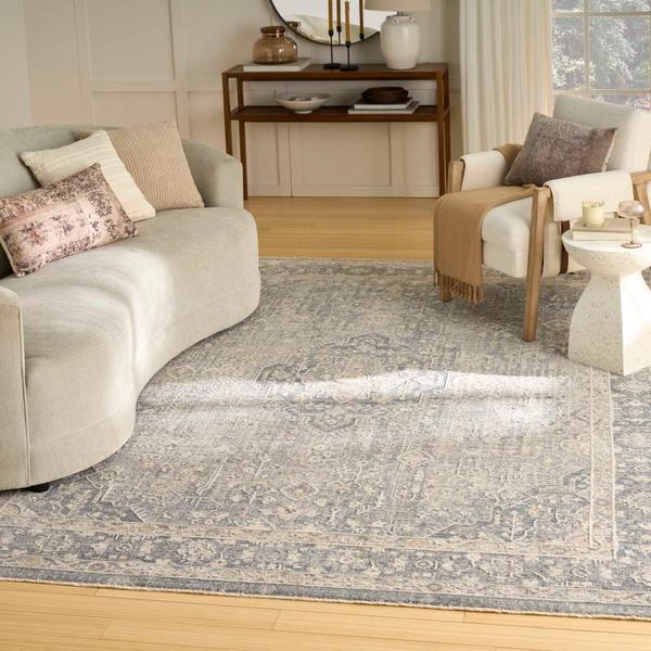 Nourison Retreat Blue Indoor Only Persian Rug RET02