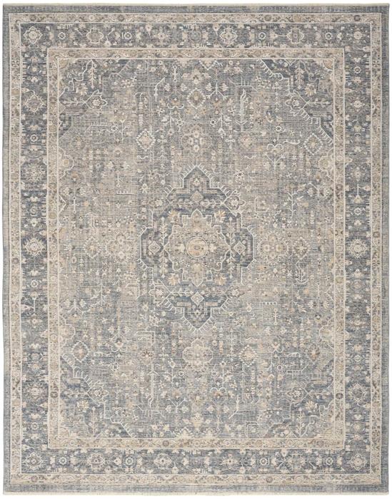 Nourison Retreat Blue Indoor Only Persian Rug RET02