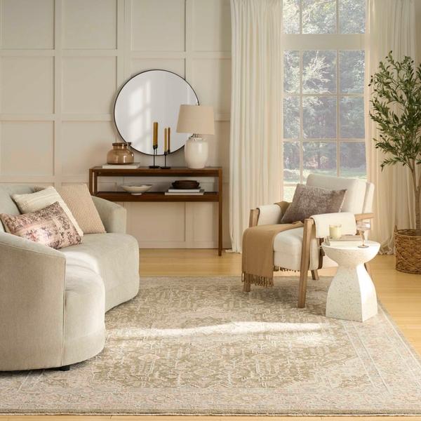 nourison Retreat Green Indoor only Persian Rug RET02