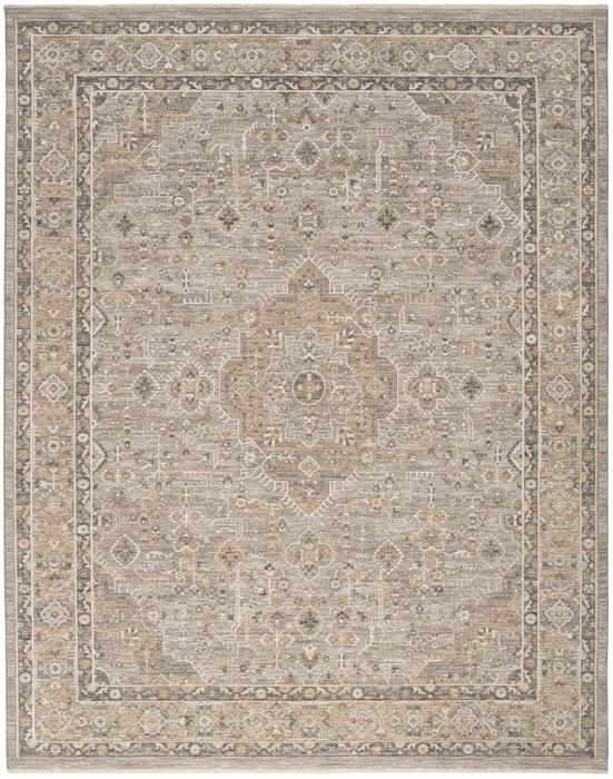 Nourison Retreat Grey Indoor Only Persian Rug RET02