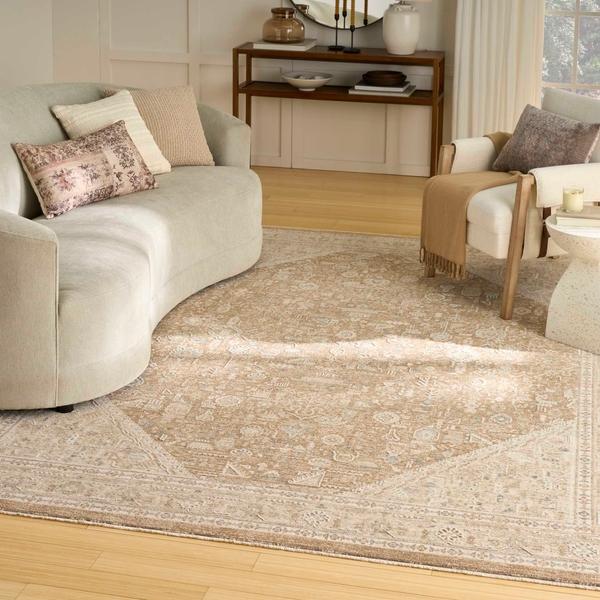 Nourison Retreat Mocha Indoor Only Persian Rug RET03
