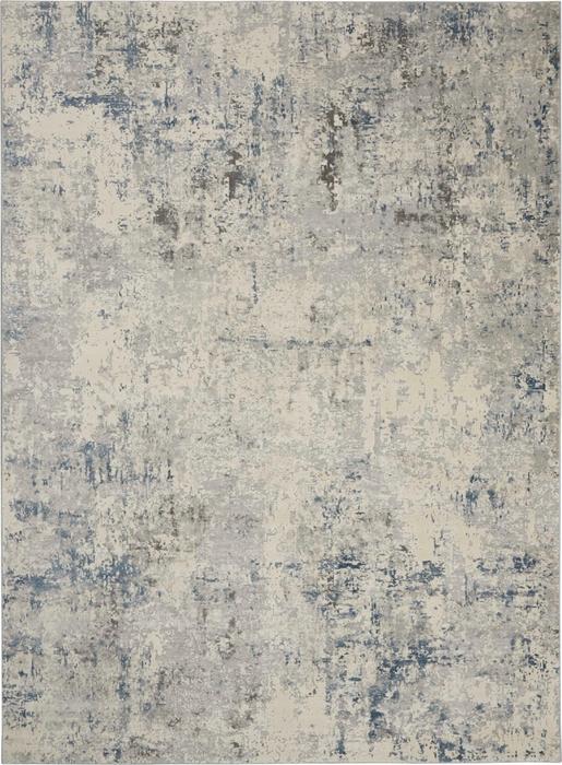 Nourison RUSTIC TEXTURES RUS07 IVORY/GREY-BLUE AREA RUG