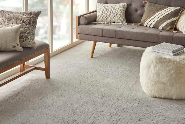 nourison RUSTIC TEXTURES RUSTIC VELVET RUS25 QUARTZITE BROADLOOM BROADLOOM CARPET