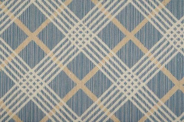 Nourison SANDS POINT COASTAL PLAID CSTPL SURF/IVORY BROADLOOM BROADLOOM CARPET