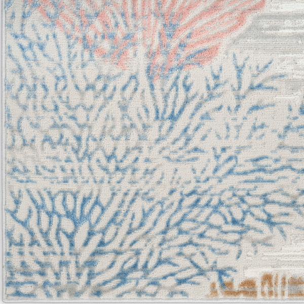 nourison Seaside Multicolor Indoor only Nature Rug SDS04