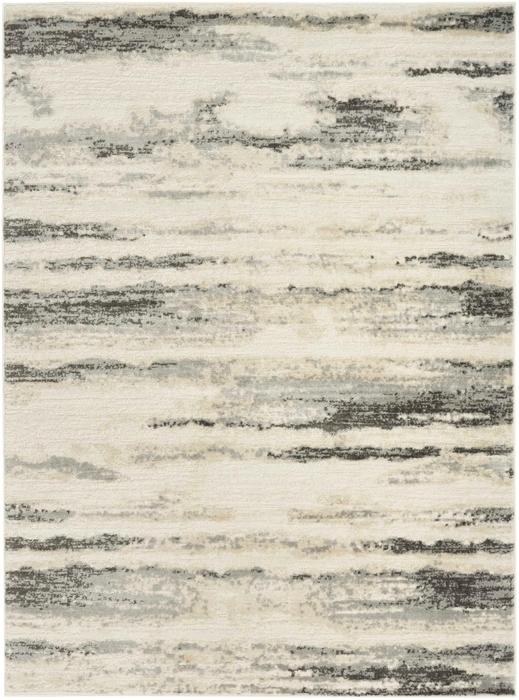 Nourison Serenity Home Grey Multicolor Indoor Only Abstract Rug SRH12