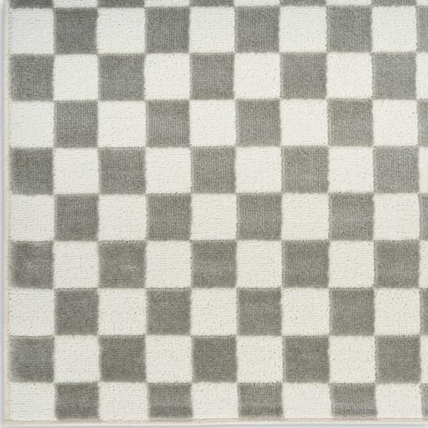 nourison Serenity Home Ivory Grey Indoor only Geometric Rug SRH09