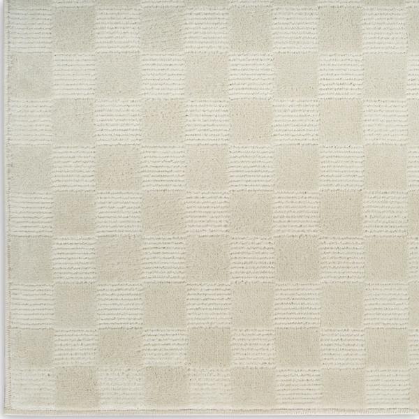 nourison Serenity Home Ivory Indoor only Geometric Rug SRH10