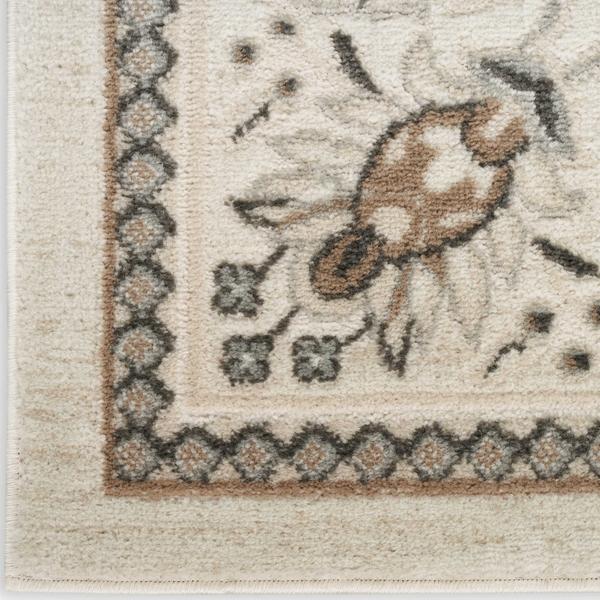 nourison Serenity Home Ivory Mocha Indoor only Persian Rug SRH02