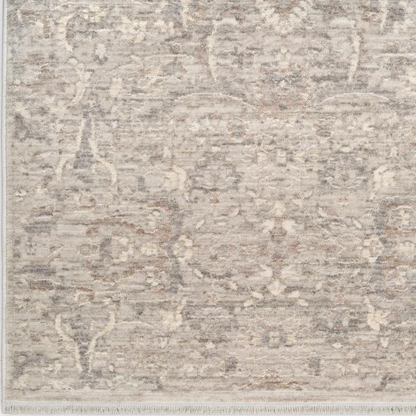 nourison Shadows Grey Indoor only Moroccan Rug SHW06