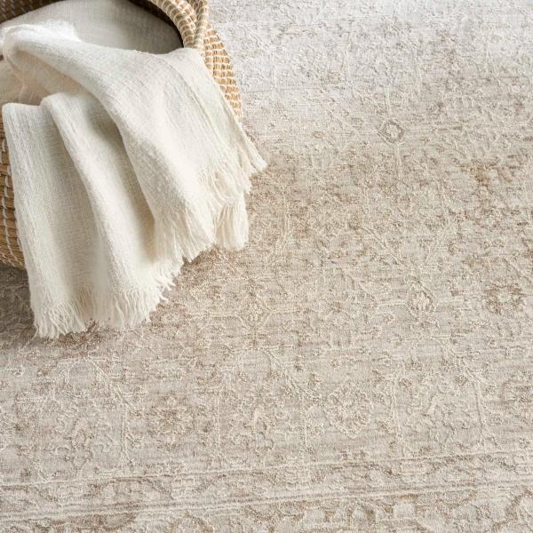 Nourison Shadows Ivory Grey Indoor Only Moroccan Rug SHW04
