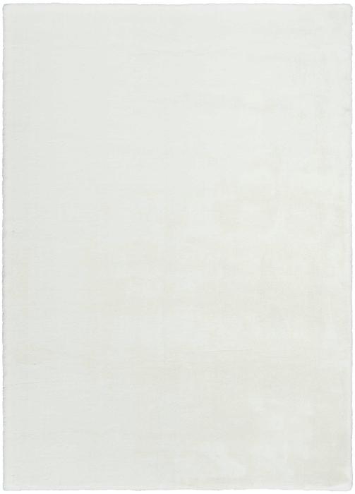 Nourison Soft Plush Rabbit Fur White Indoor Only Solid Rug SFF01