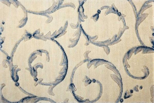 Nourison SOMERSET SCROLLWORK ST02 IVORY/BLUE BROADLOOM BROADLOOM CARPET