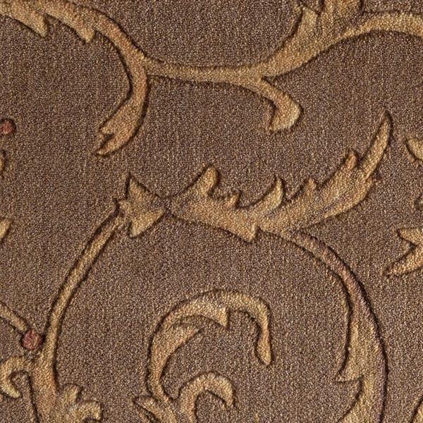 nourison SOMERSET SCROLLWORK ST02 KHAKI BROADLOOM BROADLOOM CARPET