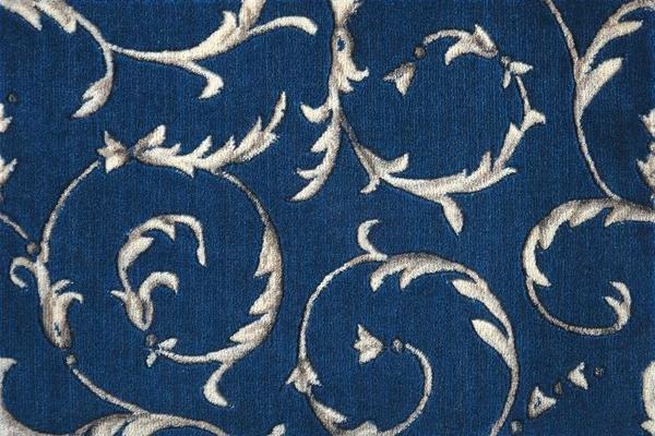 Nourison SOMERSET SCROLLWORK ST02 MARINA BROADLOOM BROADLOOM CARPET