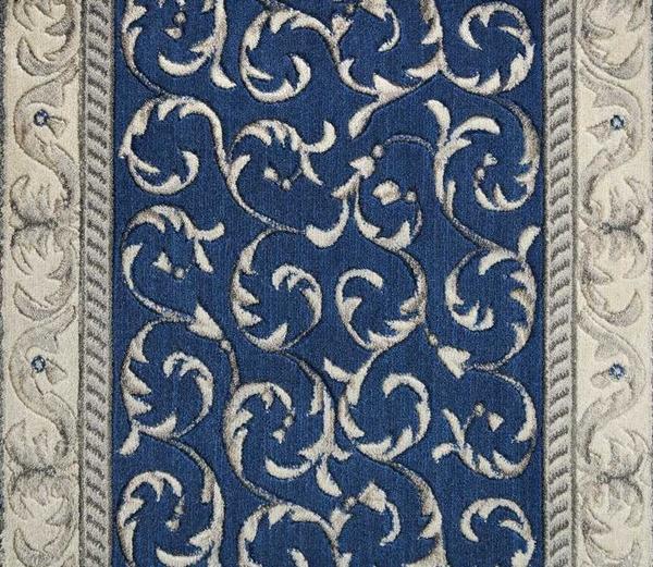 Nourison SOMERSET SCROLLWORK ST02 MARINA RUNNER BROADLOOM CARPET
