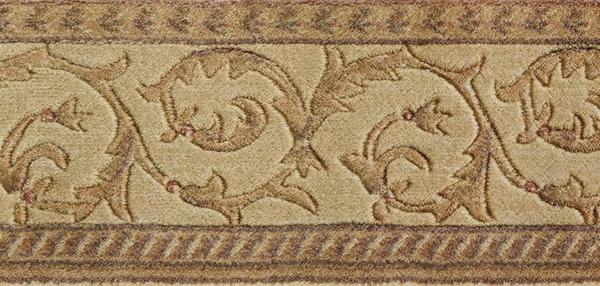 nourison SOMERSET SCROLLWORK ST02 MULTICOLOR BORDER BROADLOOM CARPET