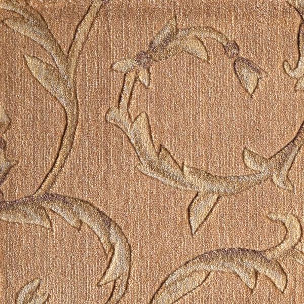 nourison SOMERSET SCROLLWORK ST02 PEACH BROADLOOM BROADLOOM CARPET