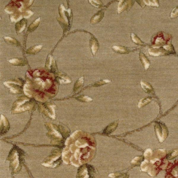 nourison SOMERSET SPRING BLOSSOM ST69 TAUPE BROADLOOM BROADLOOM CARPET