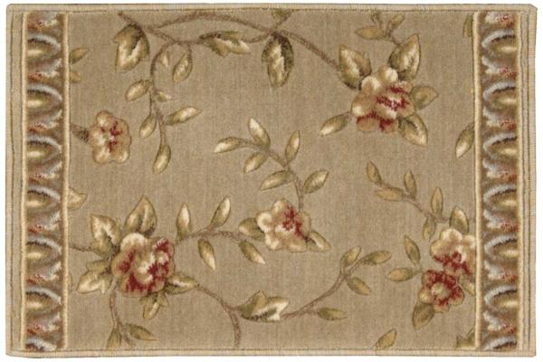 Nourison SOMERSET SPRING BLOSSOM ST69 TAUPE RUNNER BROADLOOM CARPET
