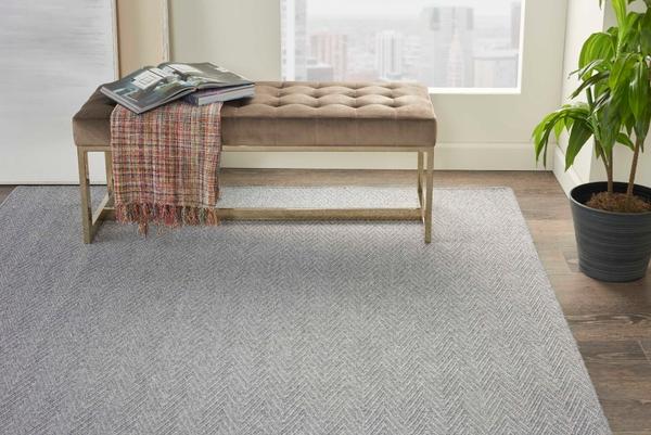 Nourison SPLENDOR WAVE SPLWV SMOKE BROADLOOM BROADLOOM CARPET