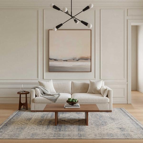 Nourison Sultana Blue Indoor Only Persian Rug SLL02