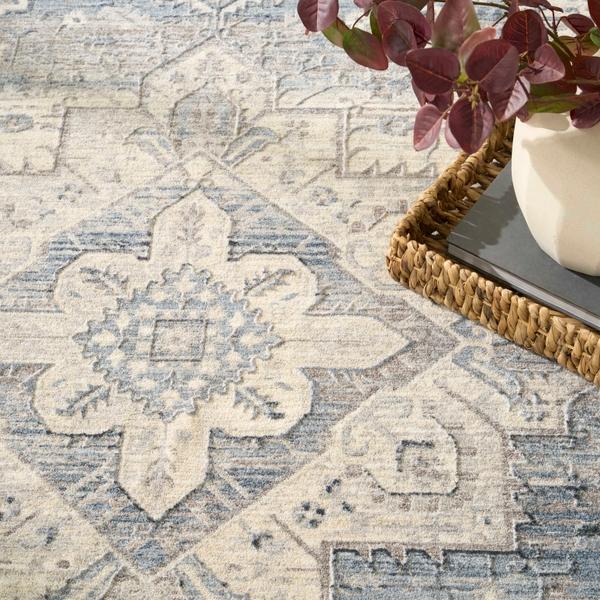 Nourison Sultana Blue Indoor Only Persian Rug SLL02
