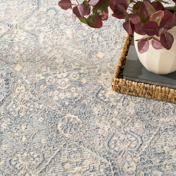 Nourison Sultana Blue Indoor Only Persian Rug SLL05