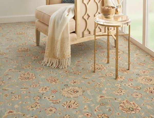 Nourison SULTANA PERSIAN JEWEL SU01 SAPPHIRE BROADLOOM BROADLOOM CARPET