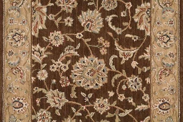 Nourison SULTANA PERSIAN JEWEL SU21 BROWNSTONE RUNNER BROADLOOM CARPET