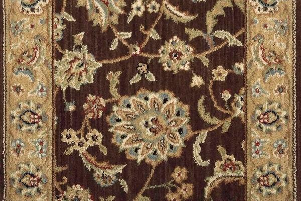 nourison SULTANA PERSIAN JEWEL SU21 BROWNSTONE RUNNER BROADLOOM CARPET
