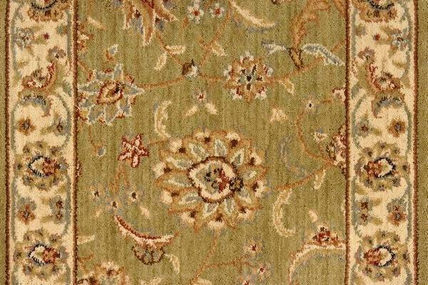 nourison SULTANA PERSIAN JEWEL SU21 EMERALD RUNNER BROADLOOM CARPET